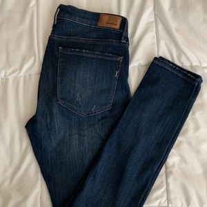 Express Dtretch Mid-rise skinny jeans